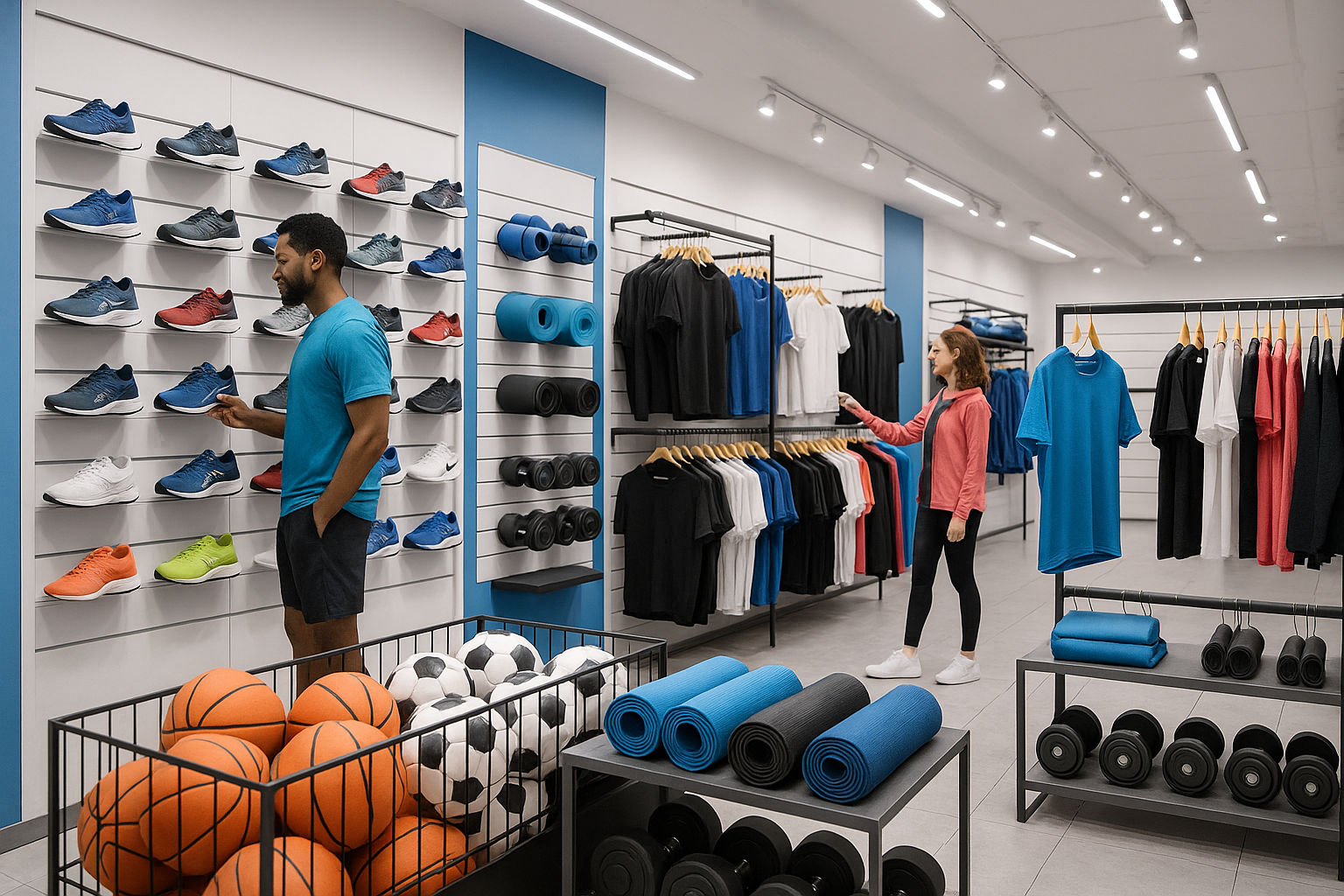 sports selling store